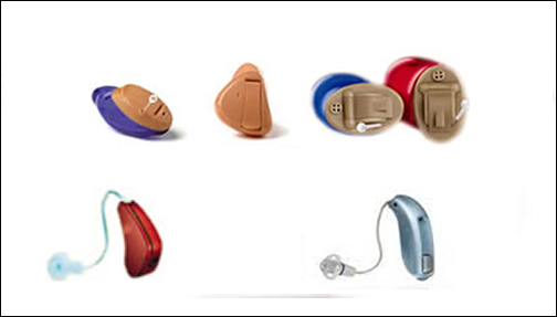 Gamas de audífonos